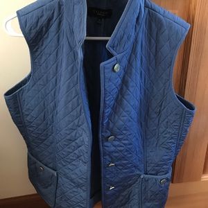 Talbots Quilted Riding Vest